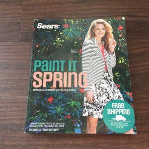 2015 Sears Spring and Summer Catalog Canada